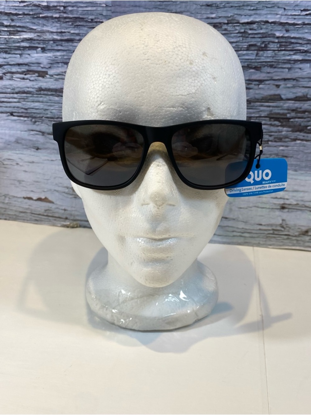 Quo Beauty Wayfarer Ramble Driving Sunglasses Matte 100% UVA Unisex